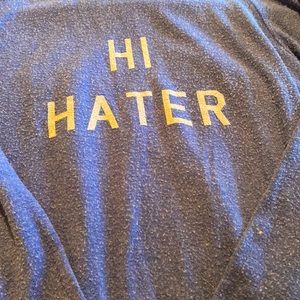 “Hater” sweater